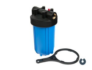 USTM WF10BB1 - 10'' голубой (типа Big Blue) Магистральный фильтр для воды подключение 1",